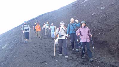 7:00～10:00 下山開始