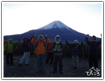 07：30竜ヶ岳山頂到着！